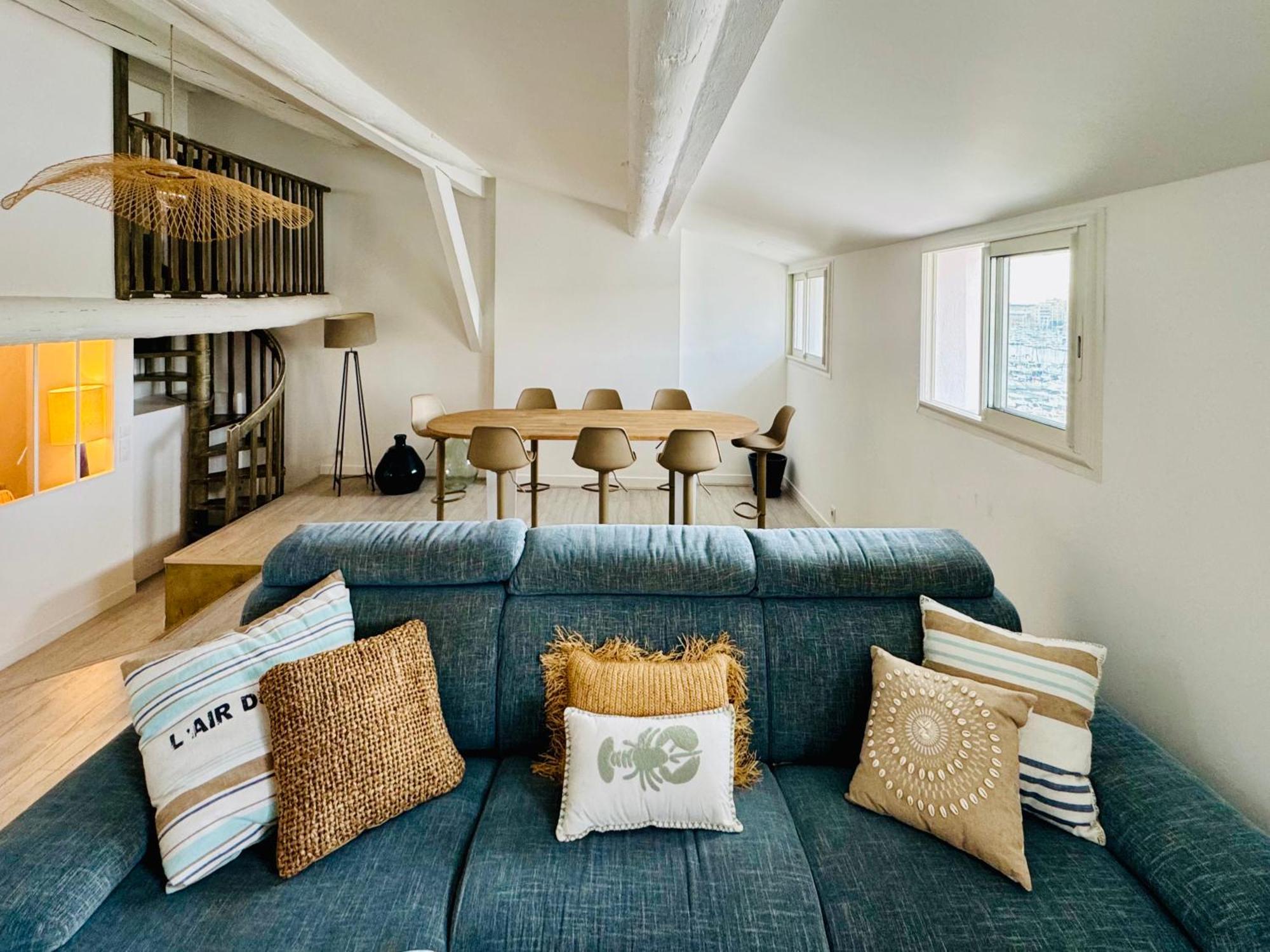 Superbe Loft Vue Vieux Port En 1Ere Ligne Apartment Марсилия Екстериор снимка